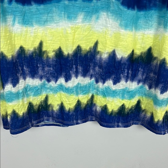 Chico's Multicolor Tie-Dye Women's Top Size 2 - Picture 6 of 9